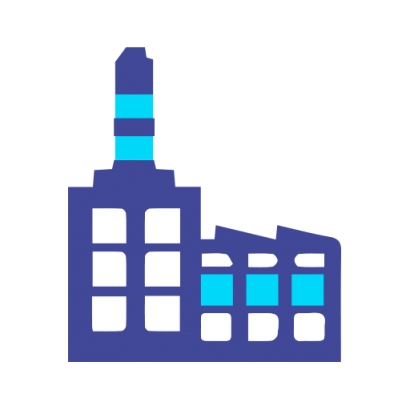 Planta de producción de Syslabels con rollos de etiquetas organizados, centro de la cadena de suministro